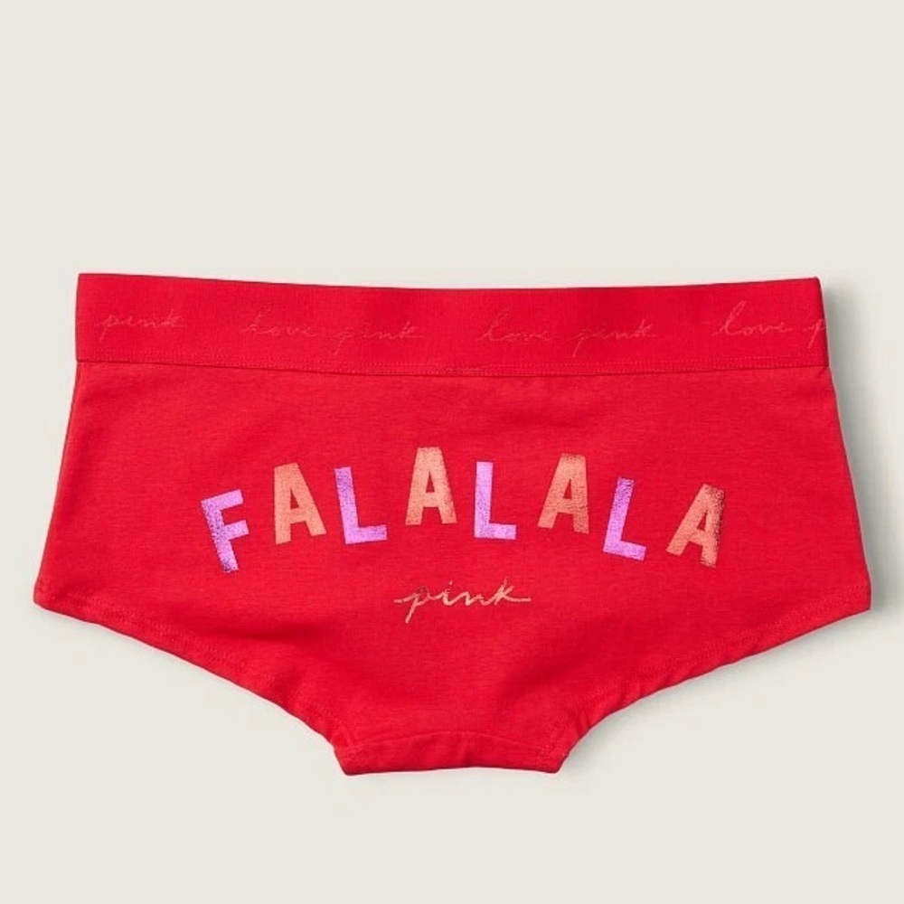 PINK Logo Panty Women Size Large